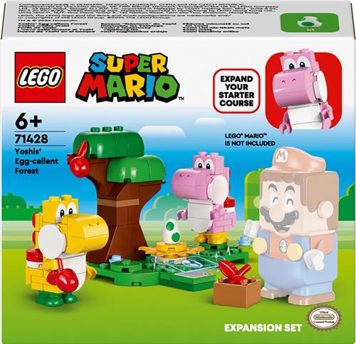 LEGO Super Mario Uitbreidingsset: Yoshi's eigenaardige woud - 71428