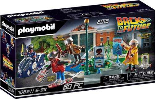 PLAYMOBIL Back to the Future deel II Hoverboard achtervolging - 70634