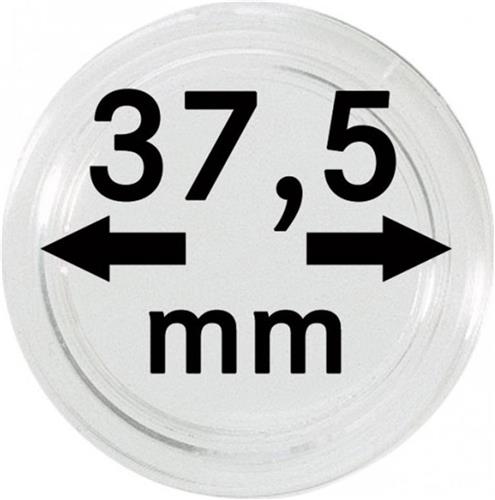 Lindner Hartberger muntcapsules Ø 37,5 mm (10x) voor penningen tokens capsules muntcapsule