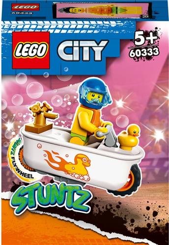 LEGO City Stuntz Badkuip stuntmotor - 60333