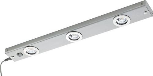 EGLO Kob LED Onderbouwarmatuur -  60 cm - 3 Lichts - Nikkel-Mat