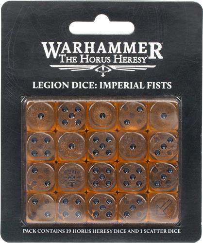 Horus Heresy: Legion Dice Set Imperial Fists