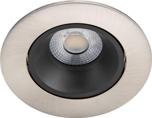 Philips Abrosa  Inbouwspot - Geïntegreerd LED - Nikkel - 9W - 700 lumen