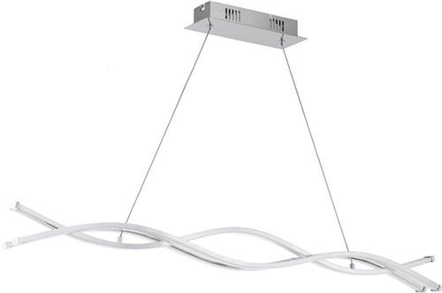 EGLO Lasana 2 - Hanglamp - 3 Lichts - Chroom - Wit