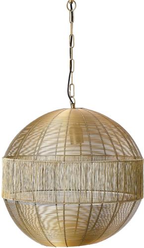 Light & Living Hanglamp Pilka - Licht Goud - Ø45cm - Modern - Hanglampen Eetkamer, Slaapkamer, Woonkamer