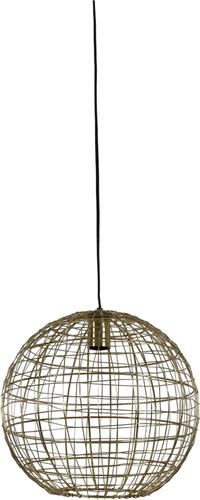 Light & Living Hanglamp Mirana - Goud - Ø35cm - Modern - Hanglampen Eetkamer, Slaapkamer, Woonkamer