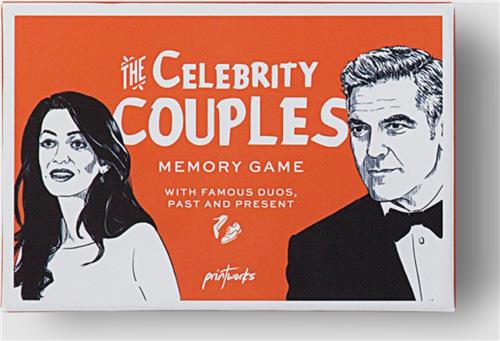 Printworks Memo Game I Celebrity Couples