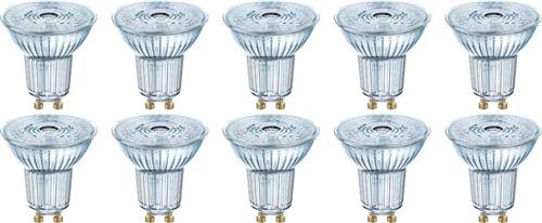 LEDVANCE - LED Spot 10 Pack - Parathom PAR16 927 36D - GU10 Fitting - Dimbaar - 3.7W - Warm Wit 2700K | Vervangt 35W