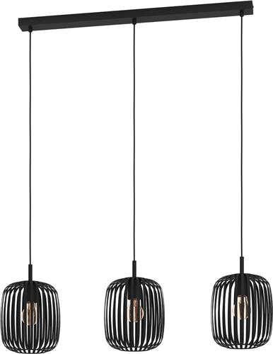 EGLO Romazzina Hanglamp - E27 - 90 cm - Zwart