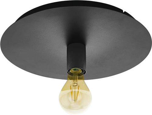 EGLO Passano 1 Plafondlamp - 1 lichts - Ø35 cm - E27 - Zwart