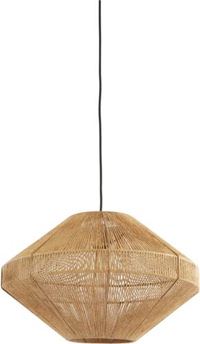 Light & Living Hanglamp Mallow - Jute - Ø50cm - Botanisch - Hanglampen Eetkamer, Slaapkamer, Woonkamer