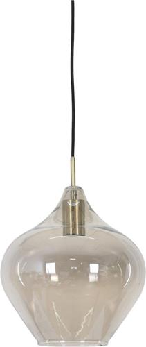 Light & Living Hanglamp Rakel - Brons - Ø27cm - Modern - Hanglampen Eetkamer, Slaapkamer, Woonkamer