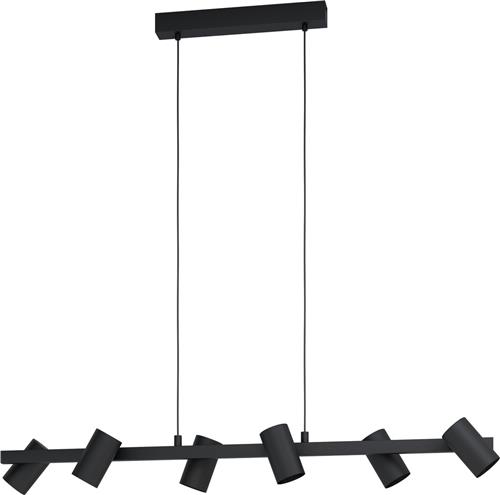 EGLO Gatuela 1 Hanglamp - E14 - 116 cm - Zwart