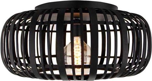 Brilliant Woodrow Plafondlamp Zwart 99405/76