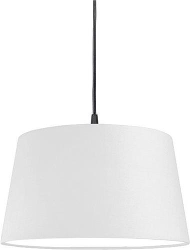 QAZQA hanglamp - Moderne Hanglamp - 1 lichts - Ø 450 mm - Wit - Woonkamer | Slaapkamer | Keuken