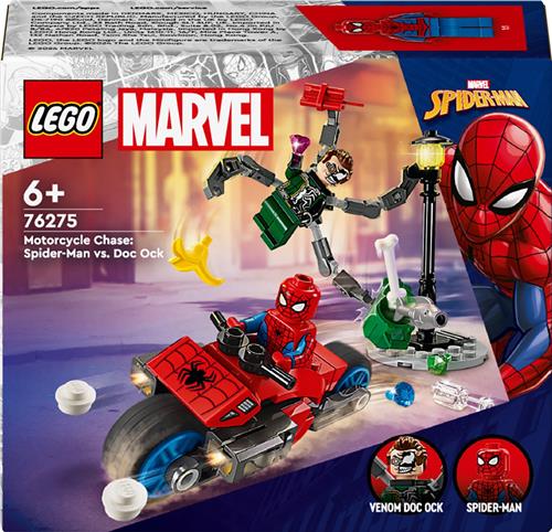 LEGO Marvel Motorachtervolging: Spider-Man vs. Doc Ock - 76275