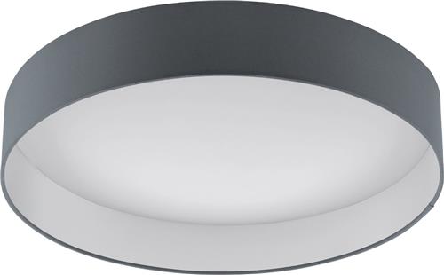 EGLO Palomaro - Plafondlamp - LED - Ø500mm. - Wit - Antraciet