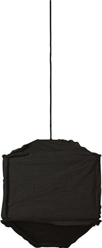 Light & Living Titan Hanglamp - Zwart - 40x40x50cm