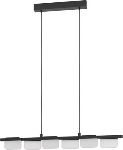 EGLO Ervidel Hanglamp - LED - 93 cm - Zwart