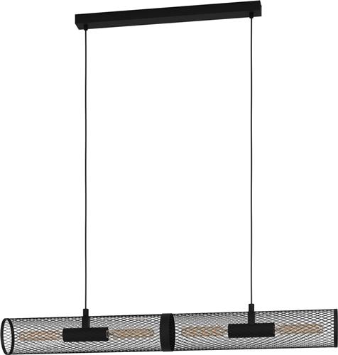 EGLO Redcliffe Hanglamp - E27 - 108 cm - Zwart