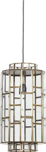 Light & Living Hanglamp SØSTRENE - Antiek-Brons + Glas