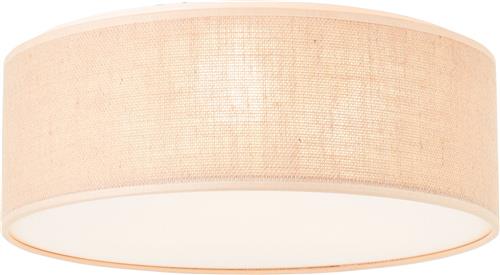 Brilliant Aniela - Plafondlamp - Beige;Wit