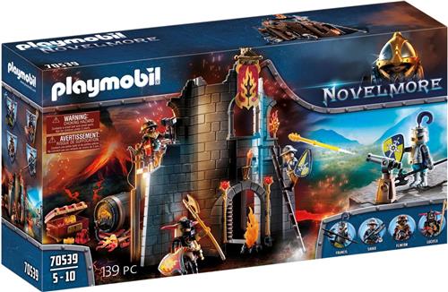 PLAYMOBIL Novelmore Burnham Raiders Flaming Ruins - 70539