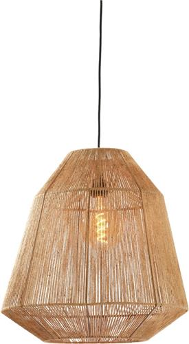 Light & Living Hanglamp Malva - Jute - Ø50cm - Botanisch - Hanglampen Eetkamer, Slaapkamer, Woonkamer