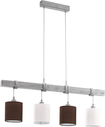 EGLO Townshend 2 Hanglamp - E27 - 100 cm - Wit