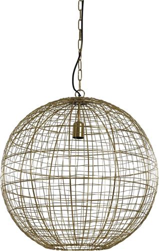 Light & Living Hanglamp Mirana - Goud - Ø55cm - Modern - Hanglampen Eetkamer, Slaapkamer, Woonkamer