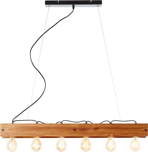 Brilliant Calandra - Hanglamp - Bruin;Zwart