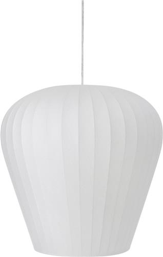 Light & Living Hanglamp Xela - Wit - Ø37,5cm - Modern - Hanglampen Eetkamer, Slaapkamer, Woonkamer