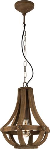 EGLO Kinross Hanglamp - E27 - Ø 31 cm - Bruin