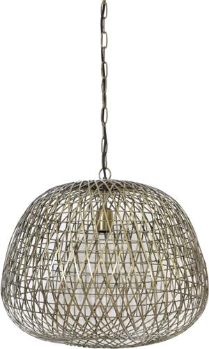 Light & Living Hanglamp Alwina - Antiek Brons - Ø50cm - Modern - Hanglampen Eetkamer, Slaapkamer, Woonkamer