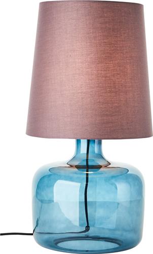 Brilliant Blop hanglamp 30cm wit glas/metaal 1x A60, E27, 60 W, geschikt voor normale lamp (niet inbegrepen)