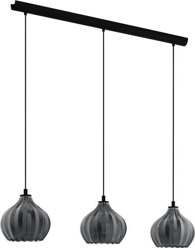 EGLO Tamallat Hanglamp - E27 - 105 cm - Zwart