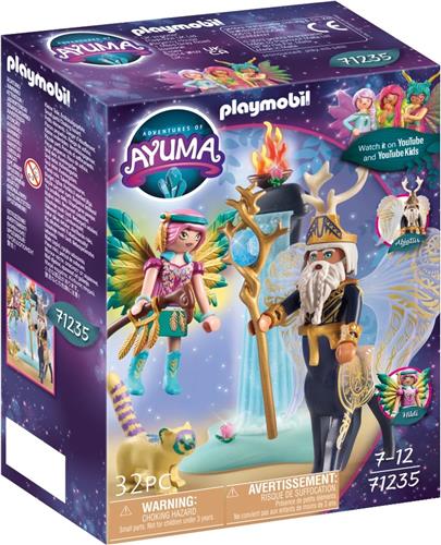 PLAYMOBIL Adventures of Ayuma Abjatus met Knight Fairy Hildi - 71235