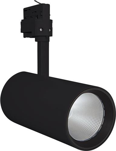 Ledvance LED Railspot D95 Zwart 55W 4000lm 24D - 930 Warm Wit | Beste Kleurweergave