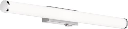 LED Spiegelverlichting - Torna Matero - 6W - Spatwaterdicht IP44 - Warm Wit 3000K - Glans Chroom - Aluminium