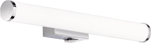 LED Spiegelverlichting - Torna Matero - 4W - Spatwaterdicht IP44 - Warm Wit 3000K - Glans Chroom - Aluminium