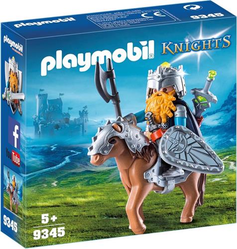 PLAYMOBIL Dwerg met gevechtspony - 9345