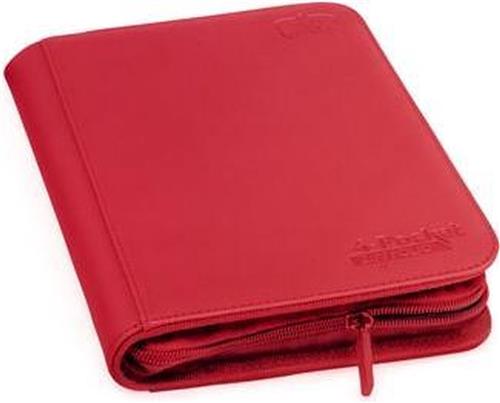 4-Pocket ZipFolio XenoSkin Red