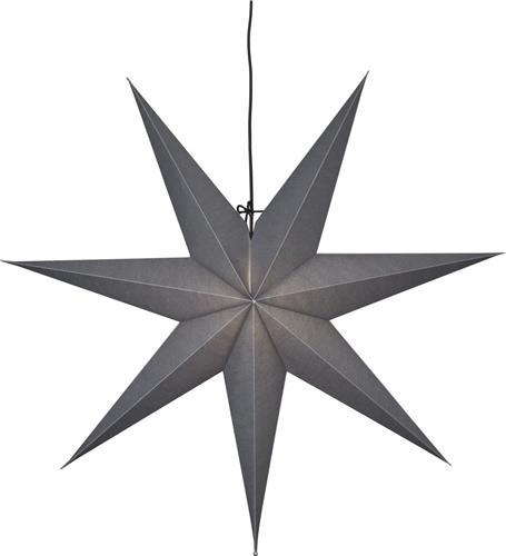 Star Trading - hangende kerstster - zwart - papier - 70 x 70 cm