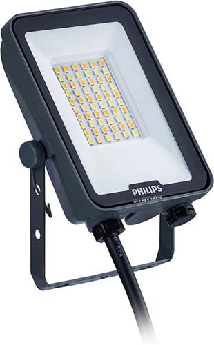 Philips - Philips LED breedstraler Ledinaire BVP167 grijs 30W 3600lm 40D - 830-840-865 | IP65 symmetrisch