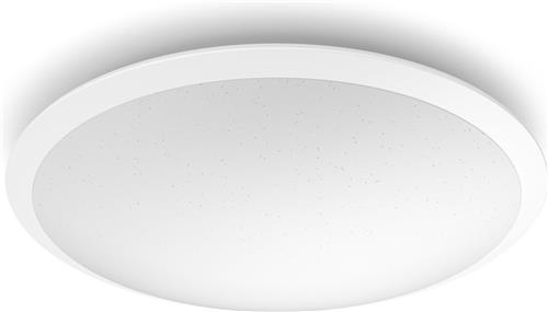 Philips Cavanal plafonnière -wit - rond - warmwit licht - 18 W