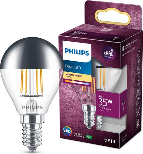 Philips LEDClassic CM P45 35W WW E14 CL ND SRT4