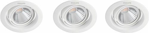 Philips Pomeron inbouwspot - 3-lichts - 7W