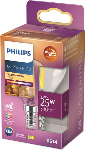 Philips Led Classic 25w P45 E14 Cl Wgd90 Srt4 Verlichting