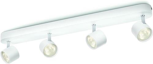 Philips Star opbouwspot - 4-lichts - wit