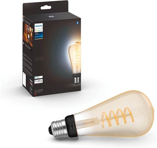 Philips Hue filament edisonlamp ST64 - warm tot koelwit licht - 1-pack - E27